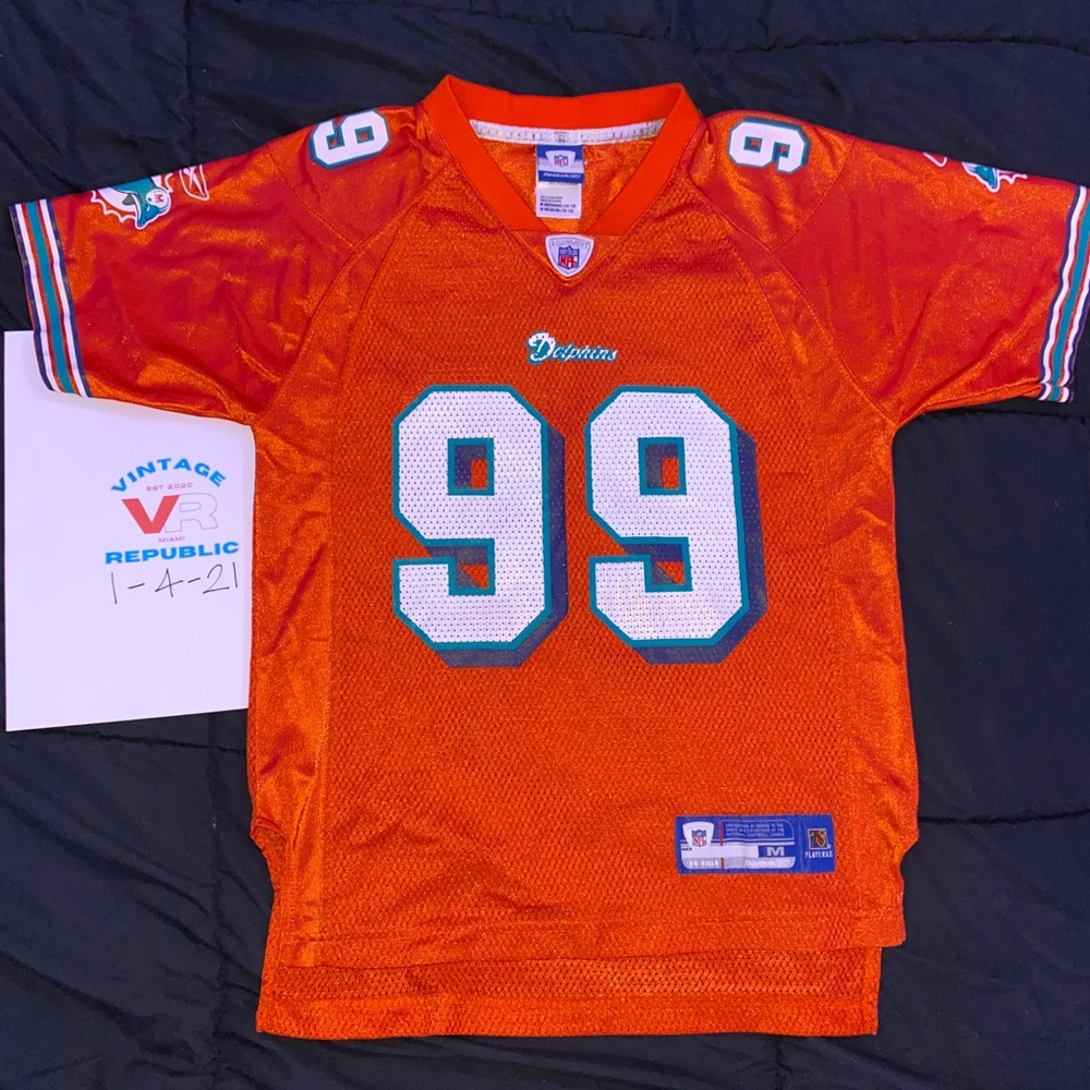 Vintage Miami Dolphins Jason Taylor Youth Jersey